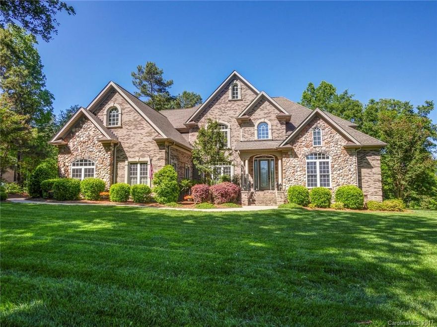 $5000 IN CLOSING COST PAID!!! Relocation package makes this executive home an extraordinary value. Amenities in this home are voluminous: 3 fireplaces, Keeping Room, home theater w/ projector, heavy wood trim, luxury fit and finish throughout, new HVAC, new dishwasher, refrigerator and microwave, tinted windows, custom prewired Christmas lights, lush landscaping and private yard.Minutes from I-85 and the Buster Boyd Bridge to CLT. 25 mins from airport. Award winning schools and low SC taxes.
