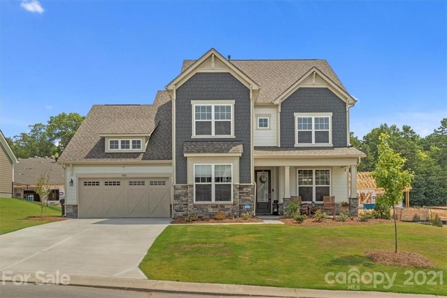 Better than Brand New & Ready to Move in with Large Level expansive rear lawn - with Tons of Post Closing Upgrades - Great Open Floor Plan with 9' ceilings up & down - Flex Room on main floor could be used as office, playroom, formal living room, etc. -Frameless Master Bath Shower & soaking tub  - 42" Kitchen Cabinets Plus a walk in Pantry - Owners converted tantum garage into HLA using as a studio & could be used as an exercise room, office, hobbies, man cave, she shed, crafts, conditioned storage, etc. - installed all new pre finished hardwood flooring 25k - new quartz tops in kitchen & stainless steel sink  - added patio with partially built outdoor kitchen - Front and Rear Covered Porches - Extra Concrete sidewalk to walk out garage door & Open Patio next to Rear Covered Porch