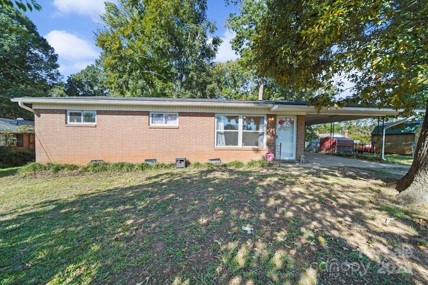 Fantastic China Grove location, brick 3 bedroom, 1 bath. Large, private lot with carport. Convenient one level home! Affordable with no city taxes. Perfect for first time buyers or anyone downsizing! Schedule your showing today!