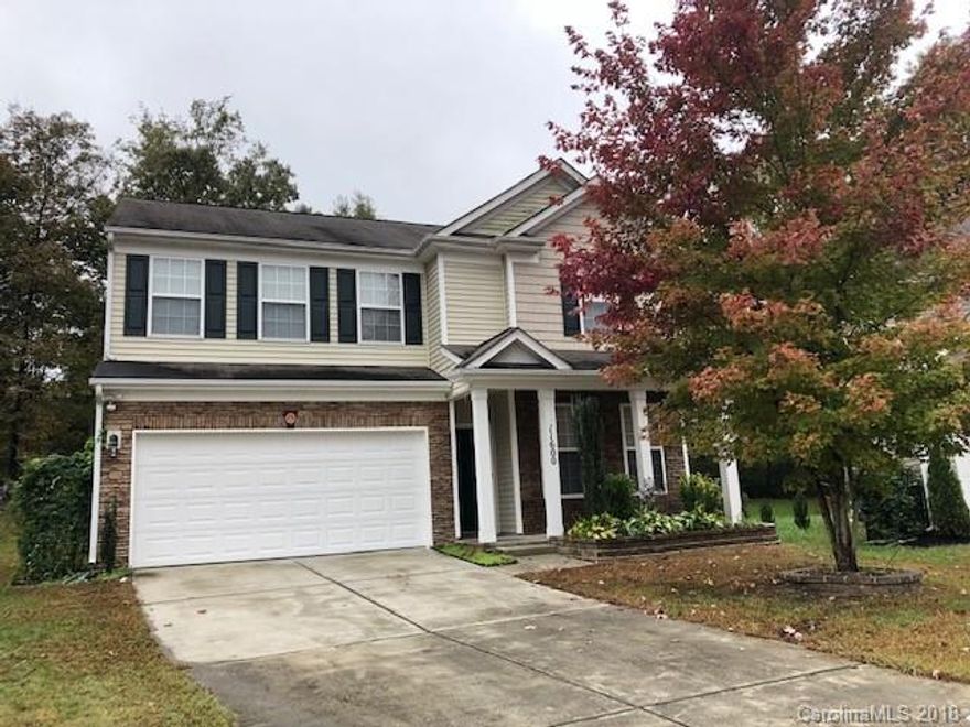 Beautiful 4 bedroom, 2 1/2 bath home in family friendly neighborhood. Private, cul de sac lot with plenty of upgrades in this open floor plan. The kitchen includes a brand new microwave that has a conventional oven in it and a touch sensitive faucet. The powder bath downstairs has a self-cleaning toilet, and the family room comes with a 55" wall mounted plasma tv wall next to the fireplace. Google fiber is connected in the home as an added bonus. Available now!!! Open to 6 month lease!