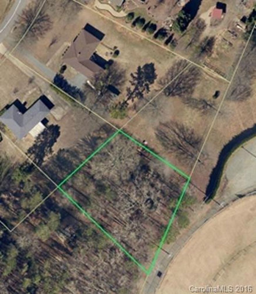 Just 5 short minutes from the quaint town of Mint Hill--the perfect place to build a home.  The adjoining lot is also for sale.