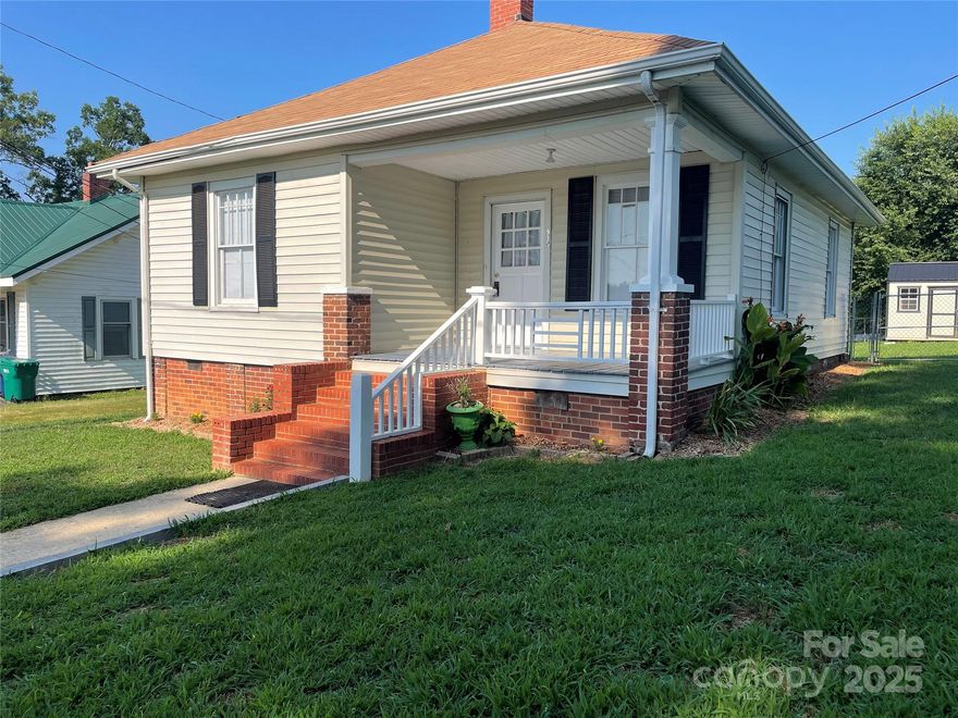 With its cosmetic updates and move-in-ready condition, this two-bedroom home seems perfect for someone looking for comfort and convenience. A remodeled kitchen and bath, plus refinished floors, are always appealing, and having a custom dining table adds such a personal touch. The fenced-in backyard and storage building out back provide both functionality and privacy, which is always a bonus. In addition, there is a shared driveway and garage.