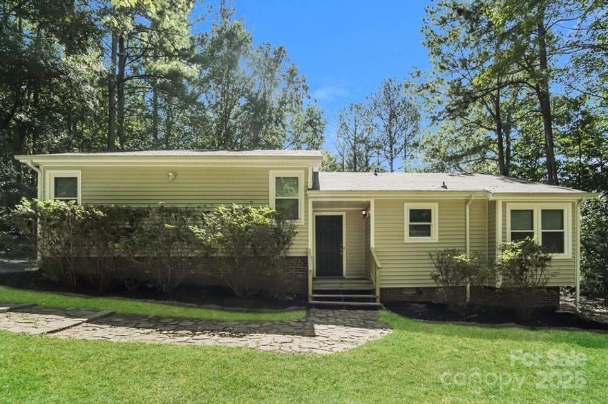 Cute split-level home located in the well-established Country Oaks neighborhood. This home offers a versatile layout with a main level featuring a living room with fireplace, kitchen, dining area, and laundry. The upper level includes three bedrooms and two full baths. Fresh paint and LVP flooring throughout. The property sits on a large, flat, and private lot. Both the home and lot offer plenty of potential.