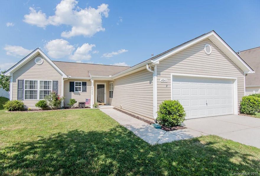 Move-in ready! Ranch floorplan with three bedrooms and two full baths. This home has been meticulously cared for. Two car garage, back patio.