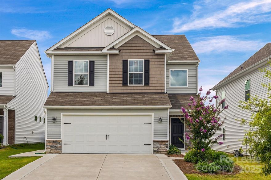 Step into a lifestyle of comfort and elegance in this stunning two-story home — a true family sanctuary nestled in a community known for its desirable amenities and welcoming charm. Behind the fenced-in yard, you'll find a spacious yard perfect for pets and play, with small dogs welcome (subject to HOA breed restrictions). Subject to a $350 pet fee. The first floor opens into a grand, light-filled family room, seamlessly connected to an open kitchen and elegant dining area — a space made for gathering, celebrating, and making memories. Step outside to the inviting patio! Upstairs, a flexible loft space awaits your imagination — ideal as a game room, office, or cozy retreat. Four beautifully appointed bedrooms provide restful comfort, including a luxe owner’s suite designed to impress with its spacious layout and serene ambiance.