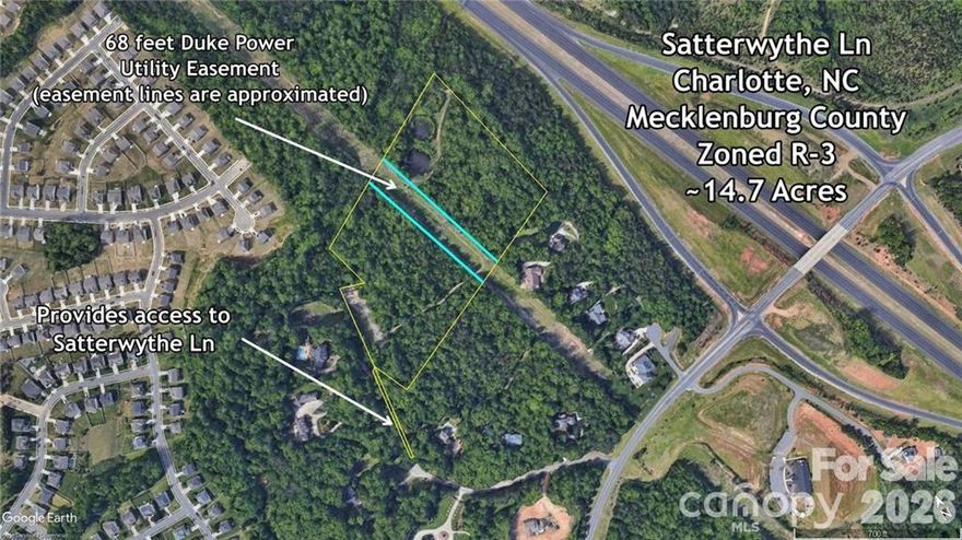 Rare opportunity to own 14.54 acres of prime land for under $900,000 in one of the fastest-growing areas near Charlotte! Conveniently located less than 1 mile from I-485, offering quick access to major corridors including I-85 and Hwy 29 for an easy commute across the Charlotte metro. Just minutes from top destinations like Concord Mills, Charlotte Motor Speedway, and University of North Carolina at Charlotte, as well as countless shopping centers, restaurants, and entertainment options. This large tract provides exceptional potential for a private estate, small development, or investment opportunity in a high-growth corridor near the University area. Enjoy the rare combination of acreage, accessibility, and proximity to some of the region’s most popular destinations.