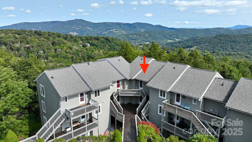 Sought after TOP FLOOR 2 bedroom Skyleaf condo with LONG RANGE MOUNTAIN VIEWS. This unit features an open floor plan with a spacious living room, dining area, and kitchen, no units above, and an open deck with expansive views. Enjoy great mountains views from the living room and primary bedroom. The primary bedroom features an en suite bathroom and large windows that allow natural light to come in and ability to wake up to views of the Blue Ridge Mountains. Great location on Sugar Mountain, close to skiing, golf, hiking, alpine coaster, mountain biking, tennis, pickleball, dining, wineries, and countless other High Country activities. Short Term Rentals are allowed. Offered fully furnished and turn-key. Arrive from the Triad in under 2 hours, Charlotte in 2 hours 20 min, Raleigh in 3.5 hours.