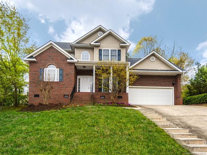 Amazing home with a great outdoor space, firepit, oversized deck, patio, screened porch, included porch furniture, all in a wooded,private, fenced backyard! Enjoy a covered front porch, master down, SS appliances, beautiful 42' cabinets, separate laundry, brand new tile surround shower in master with frameless door, his and her sinks and closets, walk in storage, playroom, new water heater, roof 2011, 1st flr AC replaced 2012. Fort Mill Schools, and the best communities amenities in the area.
