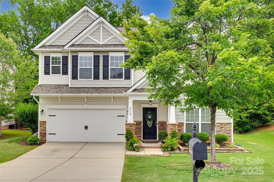 WELCOME HOME! This SMART home is pre-wired for surround sound, cameras, CAT5 & tv, just to name a few. It boasts 4 beds, 2.5 baths, lots of natural light & an open floor plan. A butler's pantry connects the dining rm w/ the massive kitchen (granite & ss appliances). Attention to detail is abundant thru-out w/ updated lighting fixtures & custom recessed lighting. A generously sized family room is complemented w/ a custom accent wall & gas fp. Upstairs finds 4 generously sized bedrooms & 2 full baths. The primary bedroom w/ 2 walk-in closets, is actually two rooms in one. This flex space could be used as an office, exercise room, craft space, nursery, etc.  The possibilities are endless! The primary bath is extra spacious w/ a double vanity, stand-up shower & soaking tub. The peaceful backyard w/ patio is fully fenced & don't miss the abundant built-in storage in the garage. 

Award winning A+ Clover schools. Close to shopping, restaurants & Field Day Park (32-acre athletic facility)