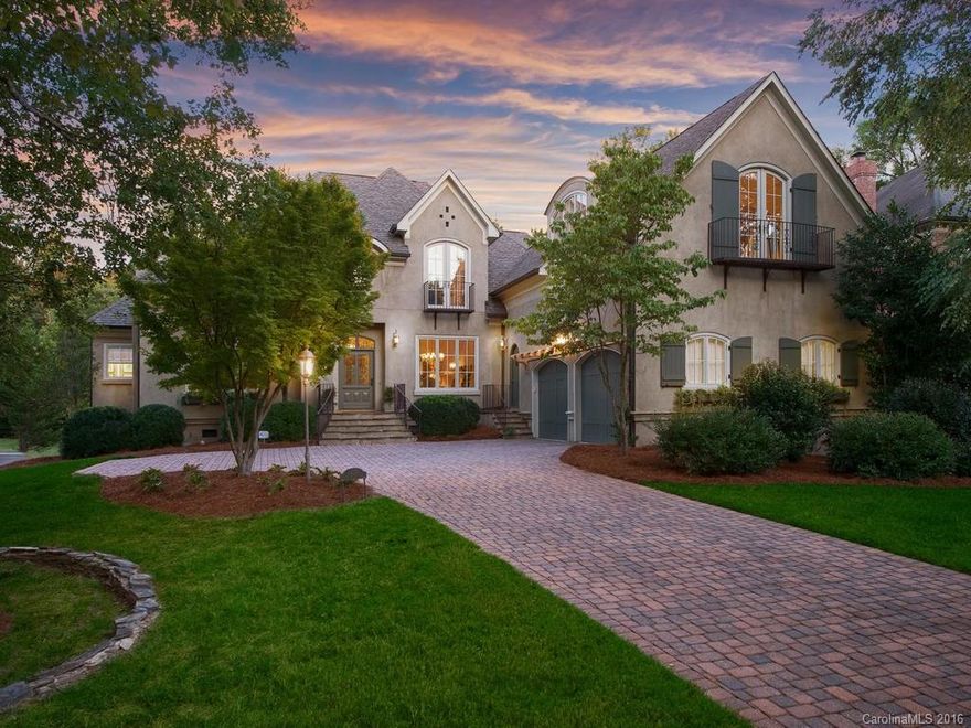 LOCATION! A unique flat 1.05 acre estate lot in Eastover; perfect for a pool, putting green, tennis court or outdoor oasis to meet your families needs.  Lot is outlined in the rear w/ Magnolia trees.  Custom European home has heart of pine flooring, open floor plan, 3 custom fireplaces, Master on main w/His/Hers separate baths and closets. Two bed en-suites upstairs. Grandkids bedroom adjoins upper den. Oversized bonus/exercise room over garage w terrace. Neutral updates t-out. Inspections done.