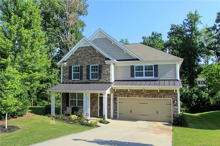 Stunning 5 BR, 4 Bath home on one of the most desired private lots in the lovely Rosedale neighborhood. Water landing is a stone throws away perfect for kayakers and those wanting privacy while having the convenience of shopping, schools,etc. Guest room/office w/full bath on main. Formal DR w/wainscoting & coffered ceilings. Crown molding on 1st floor. Chef's kitchen with gas oven, granite, tile bs, & SS appliances. Wonderful Master w/sitting area. Great screened in porch. Hurry, wont last long!