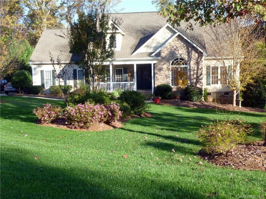 If you are looking for a home with a Gorgeous Backyard Oasis, then this is the home for you. In ground salt water pool, pool house with vaulted tongue and groove knotty pine ceiling, Custom Built Tuscan Wood Fired Brick Oven, granite top tables next to oven, fire pit, fenced.  Meticulous landscaped throughout. Private screened in back porch with grill that has piped natural gas.  Rocking chair front porch.  Granite, stainless steel appliances, gas range, bonus room upstairs.  TOO much to list!