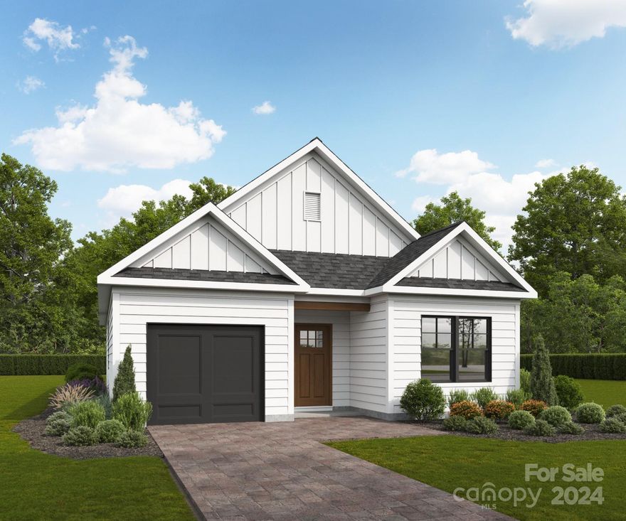 This Tulip plan features 3 bedrooms and 2 bathrooms. The open floor plan concept allows the home to flow seamlessly from the kitchen into the living room. The bathrooms and kitchen feature shaker cabinets and chrome/satin hardware throughout. LVP flooring through the common area and carpet in the bedrooms. Offering up to $10K in closing cost with use of our preferred lender. The easement running behind these homes will be for utility and drainage. Built by Red Cedar Homes