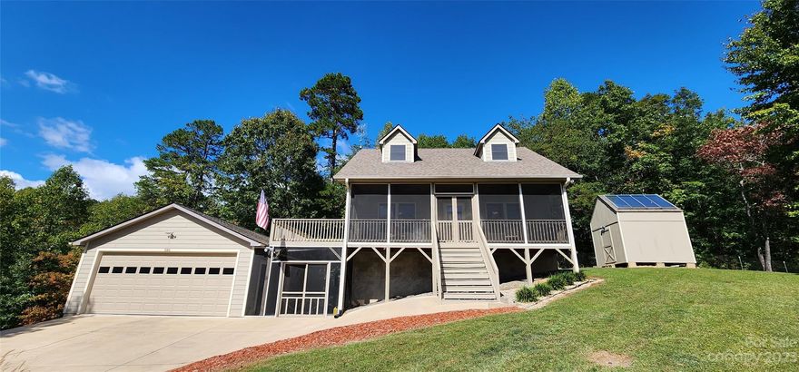 Beautifully maintained Home in the exclusive gated Hearthstone Ridge community with Gazebo in Park and Picnic areas w/ Crystal clear moving Cathy Creek in community Park.
Just 10 mins. from Rutherfordton w/ Tryon 20 mins. away, Asheville under 1 hr, Charlotte Airport 1 hr.! Vaulted ceilings, screened in porch & Breezeway, patios and decks. Porches for listening to the birds or watching the Sunrise. Approximately 1.37 acres FULLY fenced yard/gardens or animals. 
ALL added by current owner: 2 Vehicle Garage $37K, Concrete Driveway $6K, Solar Panels back up Water Heater $7K, Electric Water Heater $1.2K, Underground 1,000 Gal. Propane Tank $6K, 10KW EATON Propane Full Home Generator $6.5K, 6 Zone buried Sprinkler System w/ 100 Gal. Pressure Tank in Storage Building $5K, Top soil added prior to grass $1.2K, 8 Camera Surveillance System $1K, Home exterior recently re-painted, UV Lighted Air Purification Ballast installed in HVAC $900, 3 Electric Gates (2 driveway, 1 Side/backyard) $1.7K!