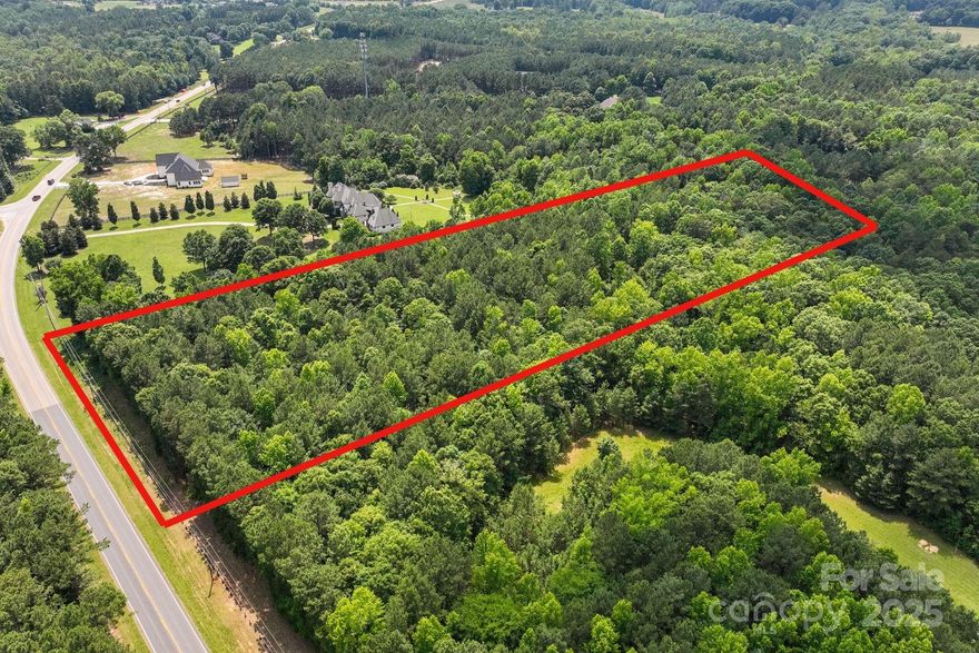 ACREAGE!! 6.47 wooded acres untouched and ready to build your dream home at Olde York Farms. Great location, great price!