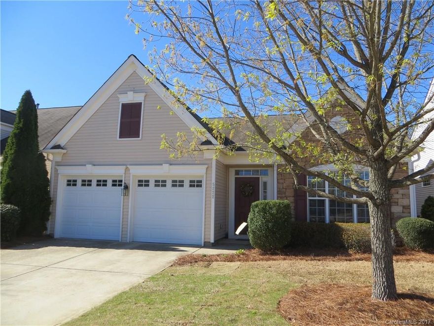 Remarkably maintained ranch just waiting for you! Foyer & office w/ heavy moldings including tray ceiling in office. Open layout! Gorgeous cabinets, solid surface counters & center island in kitchen. Spacious great room w/ corner fireplace & wall of glass doors leading to sunroom. Sunroom overlooks tree lined rear yard. HOA maintains landscaping for hassle free living! Owner's retreat will not disappoint...tray ceiling w/ moldings, dual vanity, large shower & walk-in closet. 1 yr warranty.