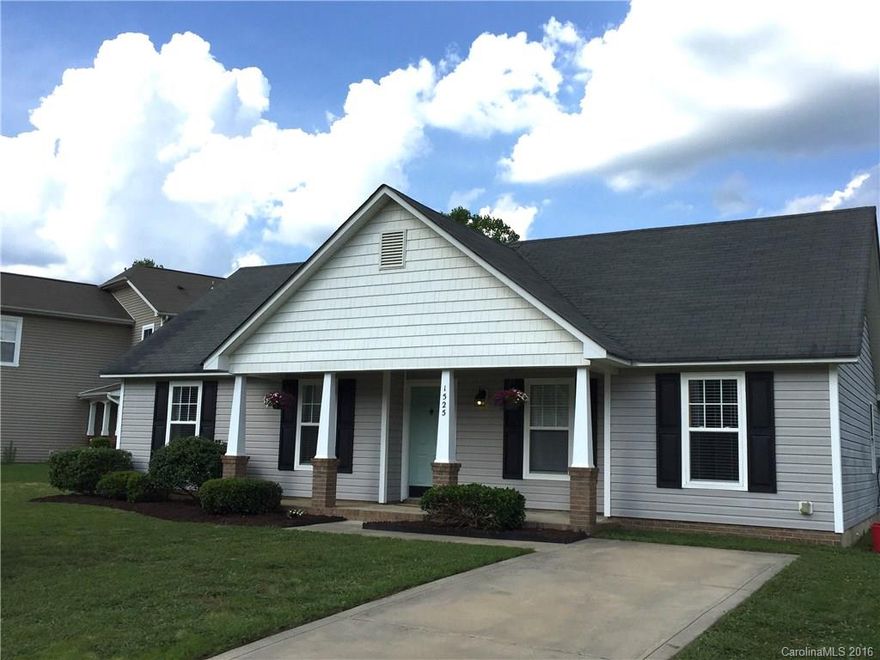 You must see this charming 3 bedroom / 2 bath home!  Full of natural light.  Home has been updated with all new paint, carpet and vinyl.  Kitchen features all new cabinets, counter tops and appliances.  Living Room has a beautiful gas log fireplace and lofty vaulted ceilings.  Great Location - close to 485. Home is absolutely spotless and move-in ready!