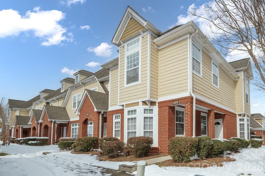 Highly sought after end unit townhome in the heart of Davidson! Within walking distance to shops and easy access to I-77, this home is perfectly situated and has been lovingly maintained. The welcoming kitchen is equipped with granite countertops, stainless steel appliances, over the cabinet lighting and a brand new dishwasher. The cozy living room offers a gas fireplace and recently added LVP flooring, built-in bookshelves, and light fixtures. Other updates include custom blinds installed, fresh paint including ceilings, and the HVAC was replaced in 2024. This townhome also has great natural light and a sizable primary bedroom. And you will be sure to enjoy the private patio in the spring and a walk to the local farmers market!