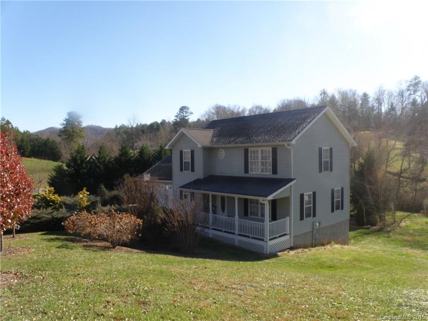 Move In Ready home in desirable Weaverville subdivision, immaculate condition, private, many trees on property,creek/stream,  tons of natural sunlight. quiet neighborhood, convenient to Weaverville & Asheville, backyard & covered deck-perfect for entertaining or enjoying the outdoors, family room/den in bsmt, storage, 2-car attached garage,  outbuilding, hardwood, ceramic tile & carpet floors.