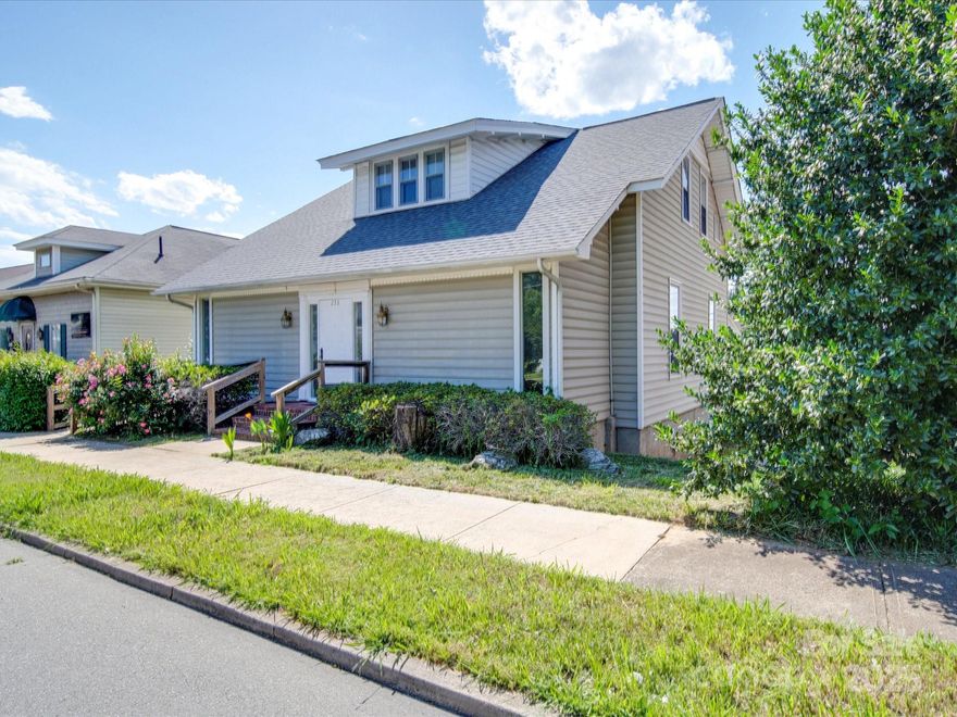 Centrally located in Downtown Statesville, this building sits directly across from the Iredell County Courthouse! Featuring eight individual offices, a break room, three bathrooms, and a waiting area, it offers ample space for various business needs. The main level includes five offices, the break room, two bathrooms, and the waiting room, while the second floor has three offices and one bathroom. Original hardwood floors, decorative fireplaces, and large windows add character and natural light. Upstairs, three carpeted rooms offer walk-in closets and storage. The basement provides unconditioned storage with a bay door. Access the building from Davie Ave in the front or Water St in the back, where parking is also available. Prime location just minutes from I-77 and I-40!