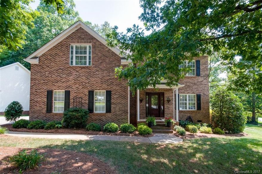 Fabulous home with open floor plan.Updated kitchen w/granite, undercounter lighting, stainless appliances, update lighting. Wide plank hardwoods, ceramic tile flooring.Formal dining rm.Relax on the back screened porch overlooking your back yd oasis-lots of play and concrete layout area around the inground swimming pool and built in gas line for your BBQ grill protected by wrought iron fencing.4 bedrooms including bonus/bedroom with alcove attic storage and lots of it!Oversized garage!See it now!