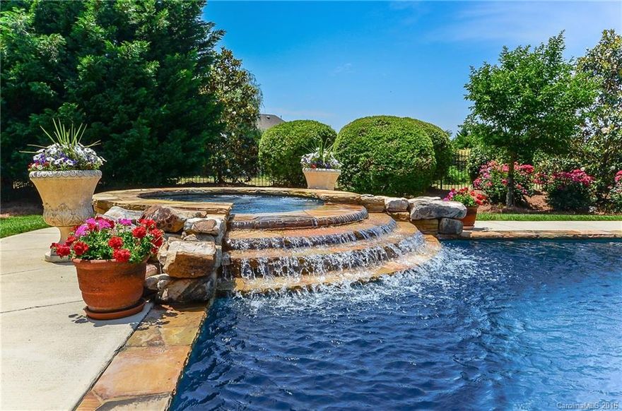 AMAZING home offers cozy, yet elegant atmosphere. Lg KT open to 'brick walled' Keeping Rm & Den, both w/gas FP. Main lvl also features Study*DR*MBR w/FP*Laundry Rm*Drop Zone*Powder Rm. Level 2 has 4 add'l BR's, 3 BA's, Rec Rm & Bonus Rm. Covered terrace overlooks GORGEOUS heated salt-water pool/spa with tons of PRIVACY! Add'l features include 3-car garage, plantation shutters, built-in's. Gated community features clubhouse*pool*3 tennis crts*sand volleyball*open pavilion*soccer*fishing pond!