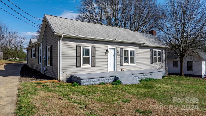 Check out this Claremont beauty! This is a nicely remodeled 2 Bed  / 1 Bathroom home with lots of space to make it your own. The home was remodeled in 2022 with all new kitchen cabinets, stainless steal appliances and many more updates. With almost half an acre, this home gives room for any outdoor play setting. The side deck has a more secluded setting for privacy. The long driveway extends to the rear of the home for added parking for all of your guests. The location is just a short drive to I 40 for easy commute. There are some great local restaurants, shops, gas stations, banks etc. all within walking distance. Enjoy the downtown festivities in the summer either in your own back yard or just a short walk to the attractions. Selling "as is" with no known need for any repairs. Come take a look!