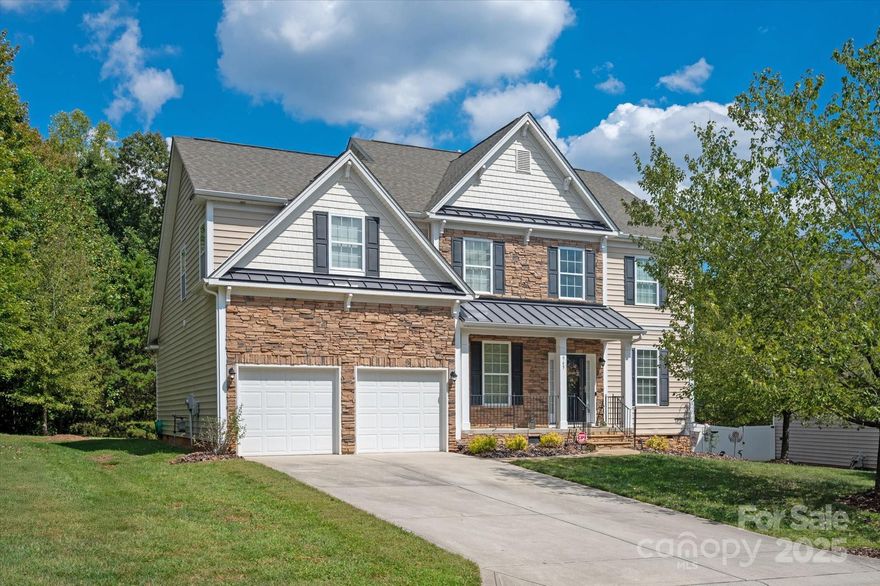 Welcome to your future home at 945 Vogel Way in the heart of Fort Mill, SC! This spacious home offers a generous 3,077 square feet of flexible living space. The floor plan includes plenty of room to personalize, featuring 5 bedrooms and 4.5 bathrooms, an office space, and a versatile flex area perfect for whatever your needs might be—whether it's a playroom, formal dining room, sitting room, or additional office.

The eat-in kitchen is ideal for casual dining and entertaining, while the open floor plan ensures a seamless flow throughout the home. The vaulted ceilings in the family room create a spacious and expansive atmosphere. The kitchen has beautiful 42" cabinets, granite, pantry and Stainless-Steel appliances. Guest bedroom and full bathroom on main floor for greater convenience.

Enjoy the tranquility and privacy of your tree lined backyard, with ample space for outdoor activities, gardening, or simply soaking up the sun. Convenient location to I-77 and you'll appreciate the access to local amenities and the friendly community atmosphere.
Top Rated Fort Mill Schools!

Come see all the possibilities this property has to offer and imagine making it your own!
Zillow and Public records are incorrect.  Floor plan is attached.