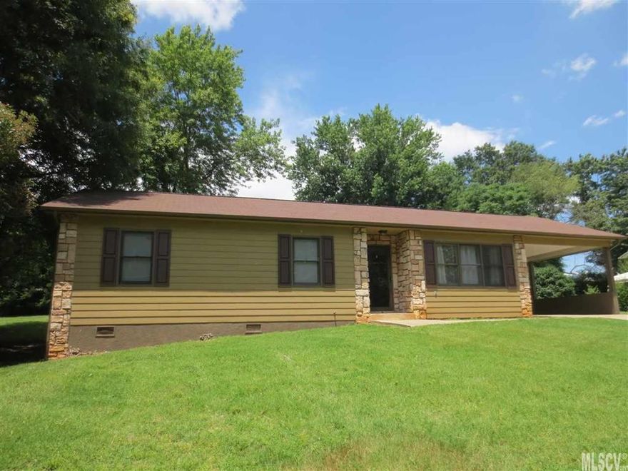 Party this summer in your new home with an inviting in-ground pool! This spacious move-in ready home features 3 bedrooms, an updated full bath and a half bath in the master. The updated kitchen includes stainless steel appliances with a french door refrigerator.  Laundry is located in the hall bath.  Updates and features include a new heat pump installed in 2016,  ceiling fans in bedrooms and living room, a one car attached carport with extra pad for parking,  a sparkling in-ground swimming pool with fence and a utility building for extra storage and so much more. Plus, with an acceptable offer, seller will assist with closing costs and supply a one year home warranty! DON'T LET THIS ONE GET AWAY! CALL FOR YOUR PRIVATE SHOWING TODAY!