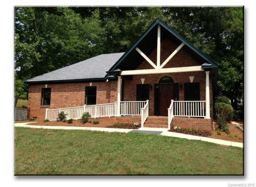 Strategically located within easy walking distance of the heart of historic downtown Waxhaw on a 0.334 acre tract fronting on Broome St., this fully renovated building can accommodate a small medical practice or professional office use. Building Details: approx. 2000 sq.ft., with additional exterior access utility room, paved parking, covered front porch has columns and picketed balustrade, concrete handicap ramp, lighted signage, and professional landscaping.  Interior professionally decorated.