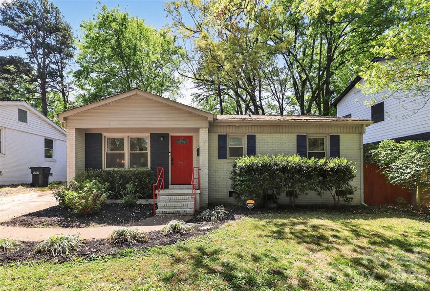 Beautifully updated home with a great location-Wilmore. Walking distance to SouthEnd. Neighborhood parks nearby. Home boasts large renovated kitchen with granite countertops and separate dining area. Two spacious bedrooms and a bathroom that was renovated in 2022. The patio with the built in grill and kitchen was added in 2025. Tankless water heater 2023, HVAC 2023 and roof 2018. The shed was converted into an office (see picture) with electricity,  heat and AC so you can work from home easily, with this extra space.