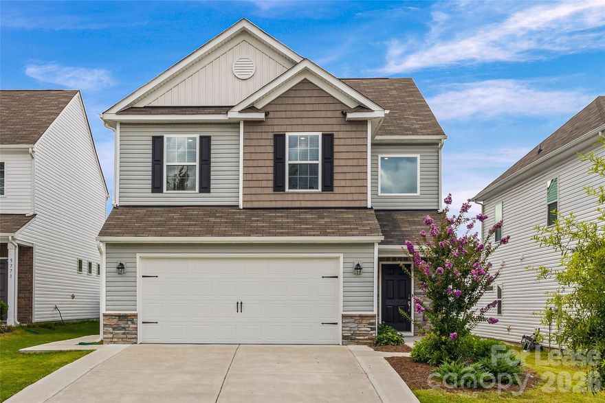 Step into a lifestyle of comfort and elegance in this stunning two-story home — a true family sanctuary nestled in a community known for its desirable amenities and welcoming charm. Behind the fenced-in yard, you'll find a spacious yard perfect for pets and play, with small dogs welcome (subject to HOA breed restrictions). Subject to a $350 pet fee. The first floor opens into a grand, light-filled family room, seamlessly connected to an open kitchen and elegant dining area — a space made for gathering, celebrating, and making memories. Step outside to the inviting patio! Upstairs, a flexible loft space awaits your imagination — ideal as a game room, office, or cozy retreat. Four beautifully appointed bedrooms provide restful comfort, including a luxe owner’s suite designed to impress with its spacious layout and serene ambiance.