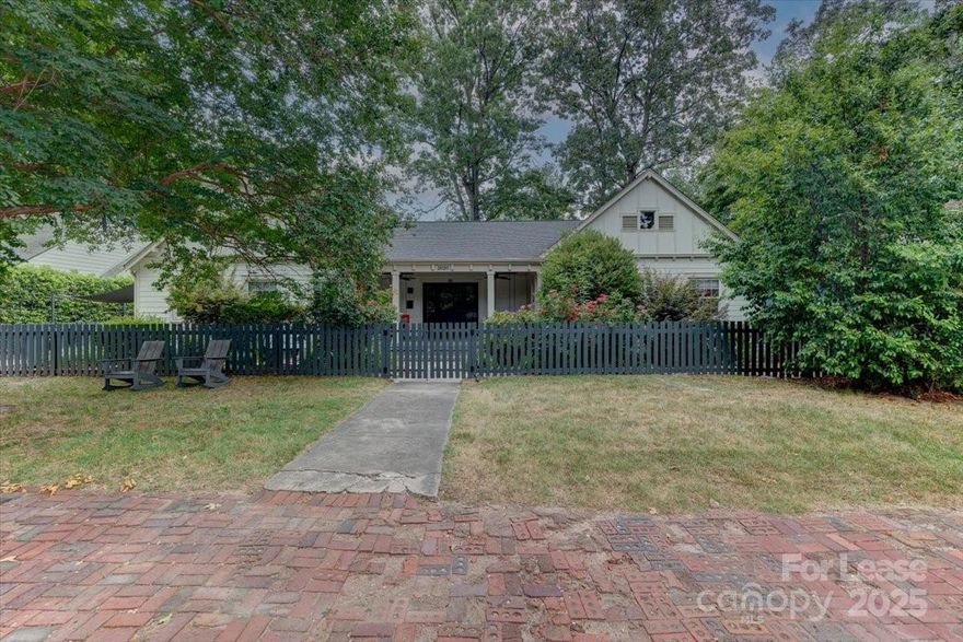 Gorgeous 3 bedroom home in the heart of Plaza Midwood. Spacious and expertly designed living areas make this a true work from home paradise. Private back yard. Lawn maintenance included. Furnishings shown are not included in the price but may be left for your use for a modest increase. Seeking long term lease (12months+). Move in ready and minutes from uptown and everything Charlotte has to offer! Showings to approved applicants only by appointment.