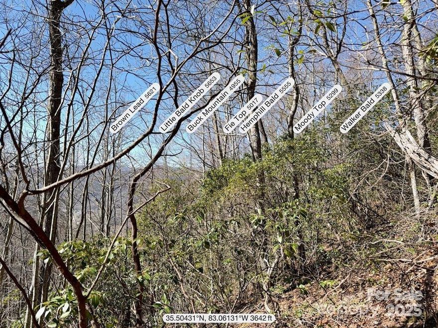 Wooded 1.5 acre lot overlooking Maggie Valley just minutes from town, priced well below tax value. Paved road to the property. Winter views from the lot, Awesome, year round views possible with tree trimming. City water is in place on Eagle Roost at the bottom of the property. No current septic evaluation on file. Feels remote without being far away. Harrahs Cherokee Casino, Great Smoky Mountain National Park nearby. Asheville about 45 minutes away.