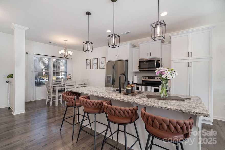 Home qualifies for 100% financing, no PMI, and $20K assistance—buyer must qualify!!
This charming 3-bedroom, 2.5-bathroom home in York, SC, offers the perfect blend of comfort, space, and privacy. Tucked away in a peaceful neighborhood, it features a spacious, light-filled layout ideal for both everyday living and entertaining. The well-equipped kitchen flows effortlessly into the main living areas, while the fully fenced backyard with a privacy fence provides a great space to relax or host outdoor gatherings.
The home is still under the builder’s structural warranty, which will be transferred to the new owners at closing, offering added peace of mind. Conveniently located near local schools, parks, and amenities, this home is move-in ready and waiting for you.

Don’t miss out—schedule your tour today!