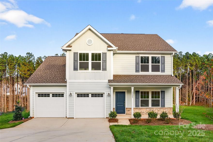 Discover The Hudson, a semi-custom home offering a quick move-in opportunity in the highly desirable Lakeview Point community. This 3 BR / 2.5 BA design showcases upgraded features and open-concept living, including a private study, separate dining room, and a spacious kitchen that flows into a large great room with access to a rear screened porch—ideal for relaxing or entertaining. Upstairs, the tray-ceiling owner’s suite with sitting area provides a serene retreat with a spa-like en suite. Two generous secondary bedrooms, a versatile game room, and a convenient laundry room complete the second floor. Lakeview Point offers an active, amenity-rich lifestyle with access to a nationally ranked golf course, recreational lake, resort-style pool, clubhouse, walking and biking trails, pickleball courts, and on-site dining at Brickwood Restaurant. This is where elevated comfort meets everyday adventure.