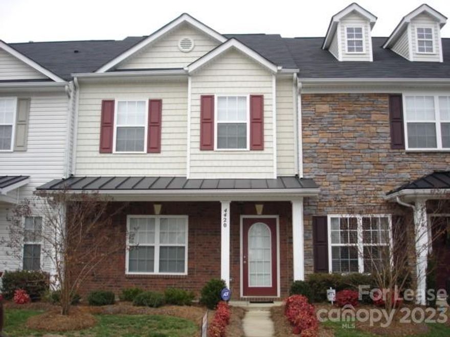 Beautiful Townhome Located in Pennington Subdivision in Rock Hill, SC. 3 Bedrooms, 2.5 Bathrooms, Living Room with Gas Fireplace, Dining Room, Hardwood Floors. Kitchen has a Range, Refrigerator, Dishwasher & Microwave.
No Smoking/No Vaping. No Pets. By Appointment Only (Available by July 31, 2023).