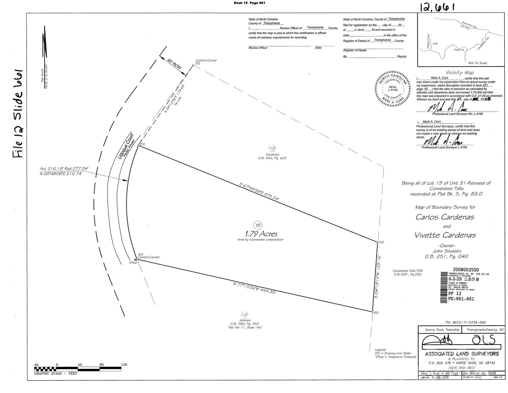 Connestee Falls - Land