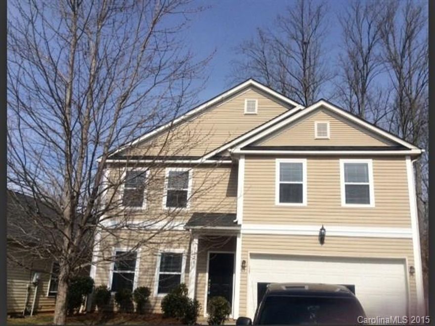 This lovely home has a 2 car garage and plenty of living space!  The great room has a fireplace and the kitchen is bright with plenty of cabinet space.  There is a master bedroom with walk in closet and a master bath with dual sinks, garden tub, and separate shower.