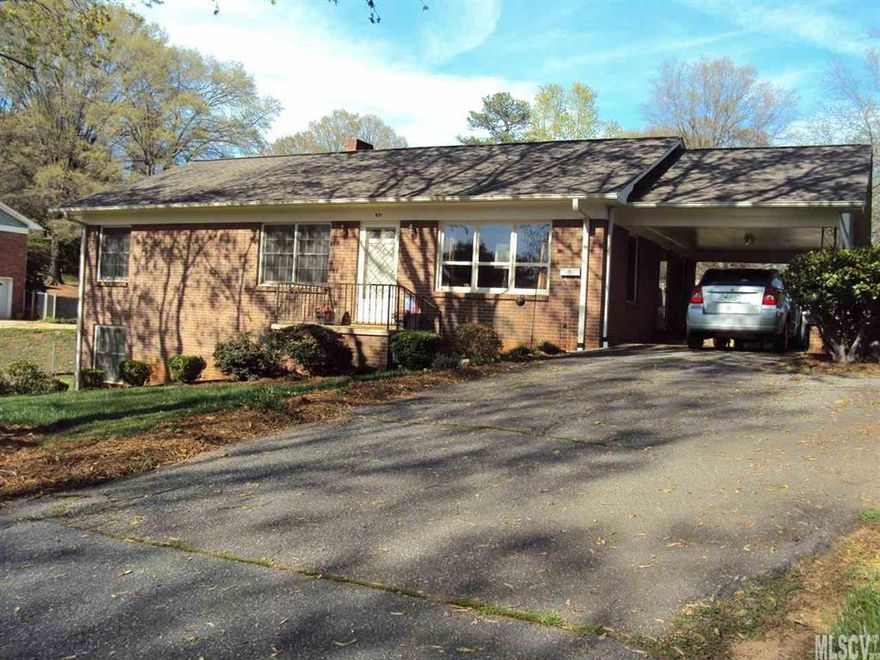 Wonderfully maintained brick ranch home with full basement. The home is less than a block from the Zara Baker park. The home offers three bedrooms with hardwood floors. You will also find one full bath as well as one half bath on the main level. The large eat in kitchen has tile floors. The large living area also has hardwood flooring. The basement has a nice finished den with a masonry fireplace. You will also find another full bath in the basement. The basement also offers lots of storage space. Lots of home for the money.