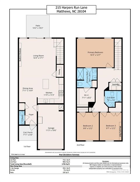 Photo of 215 Harpers Run Lane, Matthews, NC 28104 (MLS # 4336514)