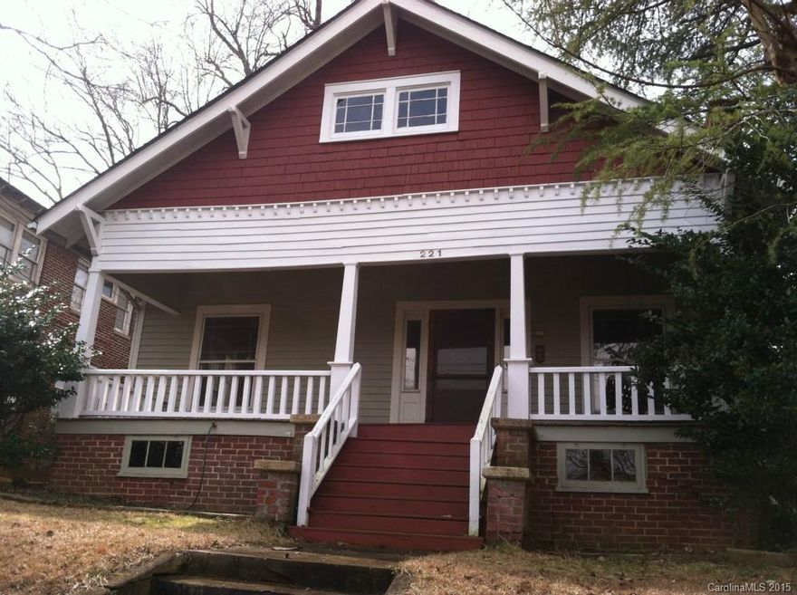 A True gem waiting to be polished. All the details a older home should have, 9 over 1 pane windows let in tons of light. Oak hardwood floors through out, built in china closet & plate rail molding in dining room. Transom windows, huge front porch fireplaces in two front rooms. attic space may be expandable. Some original light & bathroom fixtures. New roof in 2012, newer water heater. Pretty solid home needing your sweat equity. Needs paint & some tlc to bring it back to its former glory.