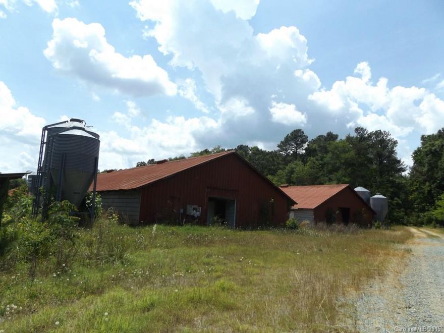 Poultry egg farm with 4 houses.....has not been in production in several years. Buyer would need to secure a contract from a poultry company.