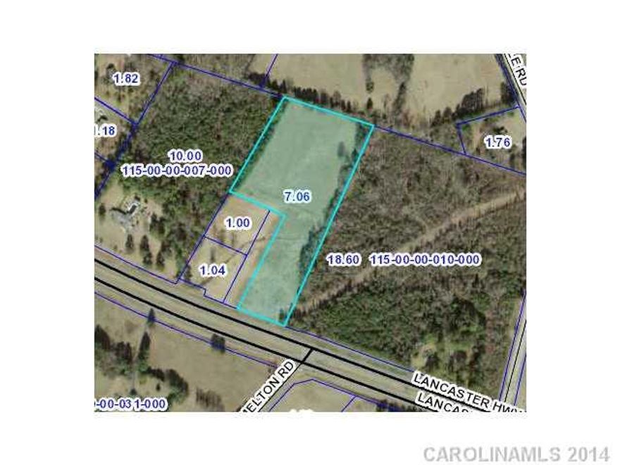 Vacant Land. Zoned GC.  Would be a great lot for storage units.  Many other businesses would also be suitable.