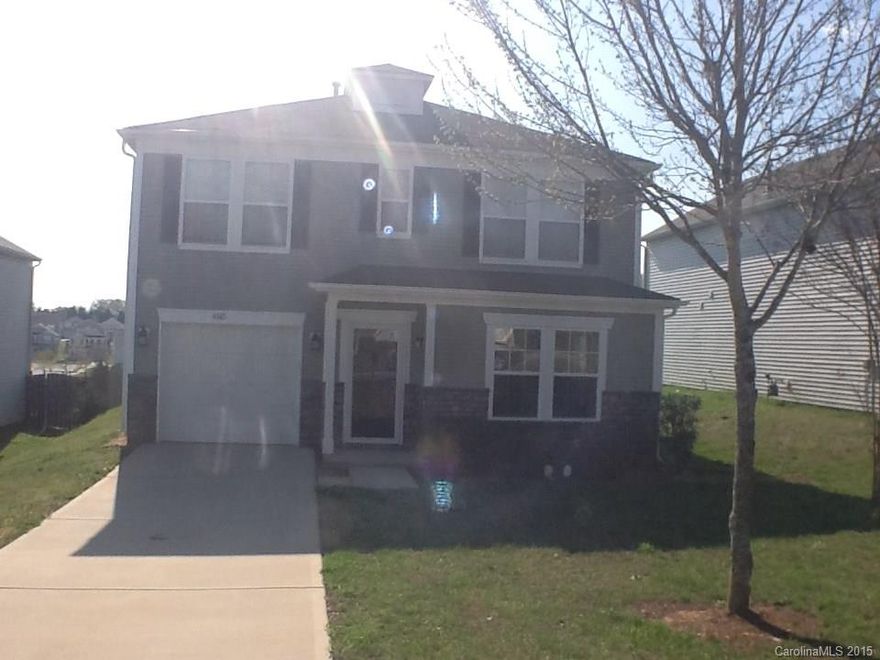 This move-in ready home with large back yard is just a short stroll to the community playground! The floor plan includes a formal living room/dining room at front of home, walk-in pantry, & huge loft. The kitchen has a pass-through into dining area for easy entertaining. The master suite boasts a roomy walk-in closet, & bath with dual sink vanity. Wood laminate floors & neutral decor make this affordable home a must-see! Pets conditional, including $500 pet deposit that covers up to 2 pets.