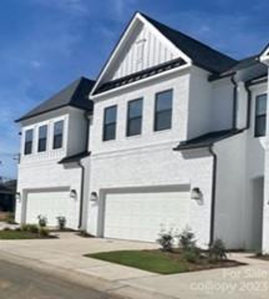 Up to $10,000 towards Closing Costs or Rate buy down, when financing with approved lender. Towns at REA COLONY is an enclave of 26 luxury townhomes. Located at Colony and Rea Roads, 10 minutes from the prestigious South Park community, and shopping mall. White, painted brick exteriors, with exterior black-trim windows. Interiors offer a Gourmet kitchen with wall oven/microwave, sleek electric cooktop. Luxury VP flooring throughout the first floor, and upstairs hallway. Oak treads on the stairs; along with wood railing. Lots of windows on this beautiful townhome! Conveniently located within walking distance to Colony Place shopping center, anchored by Harris Teeter; restaurants, UPS Store.