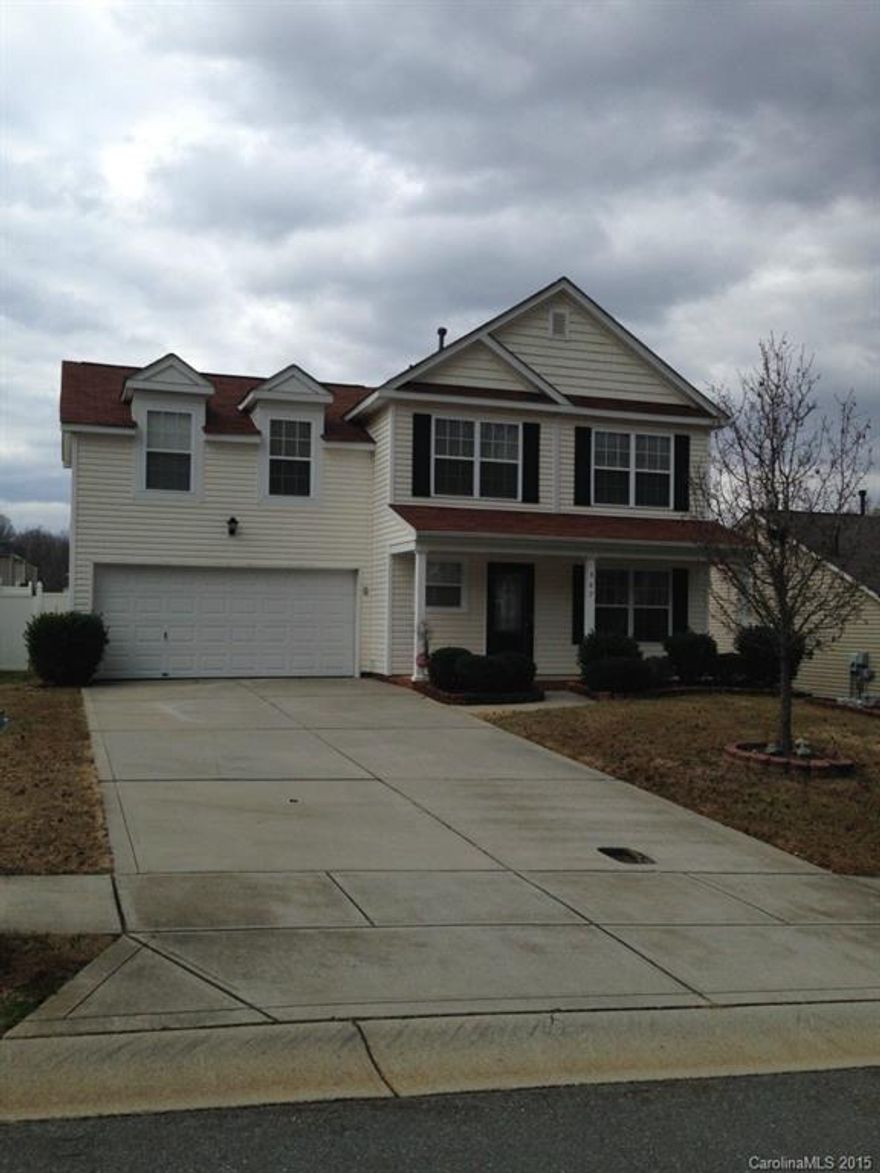 Spacious move in ready home. Laminate flooring throughout. Large bonus room could be used as 4th bedroom. Fully fenced yard with storage shed. Move in ready.