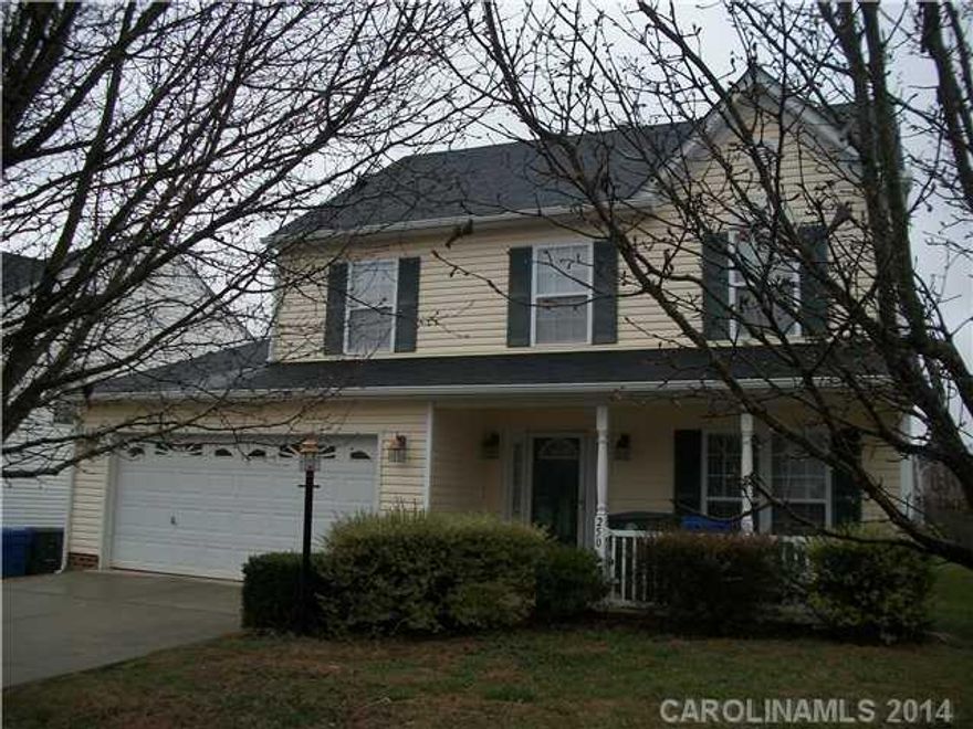 Just FRESHLY Painted !!!    Desirable Moorseville home in community that offers pool, playground, and pond.  Home  two story transitional with living areas on main level and bedrooms upstairs. Frontload garage offer easy parking.Located near all that Mooresville offers...great schools, shopping, restaurants, lake areas, etc.