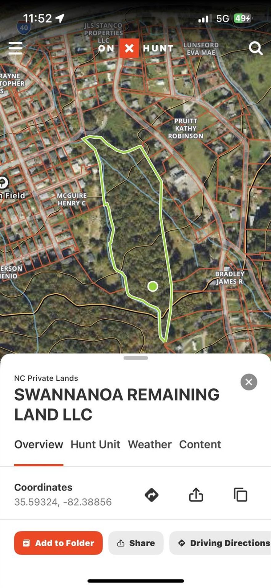 Exceptional development or estate opportunity in Swannanoa. This offering includes 8.756 acres of gently lying, wooded land, plus an additional .079-acre road right-of-way, parcel B on survey, at the front providing over 100+ feet of road frontage for excellent access (ROW not owned by seller but benefits ingress/egress). 
Public utilities are nearby, with a 6-inch public water line available to the northern property line along Gibbs Street right-of-way, and there's a 6-inch public sewer line located a short distance from the property. With the extension of water and sewer, preliminary evaluations indicate the potential for approximately 25–30 lots. Current zoning would allow duplex construction of those lots, creating the possibility of 50–60 total units, subject to approvals.
The property features multiple small streams, is not located in a designated flood zone, and offers highly buildable topography—a rare combination for a tract of this size. A site development opinion has been completed, and when considering topography, access, and utilities, the property presents strong development potential.
Alternatively, the property would make a beautiful private estate, family compound, or long-term investment hold, offering privacy, natural beauty, and convenient proximity to Swannanoa, Black Mountain, and the greater Asheville area.
A rare opportunity combining scale, infrastructure access, and zoning flexibility in a rapidly growing market. 
Zoning, density, and utility availability to be verified by the buyer with Buncombe County, the Town of Swannanoa, and applicable utility providers.