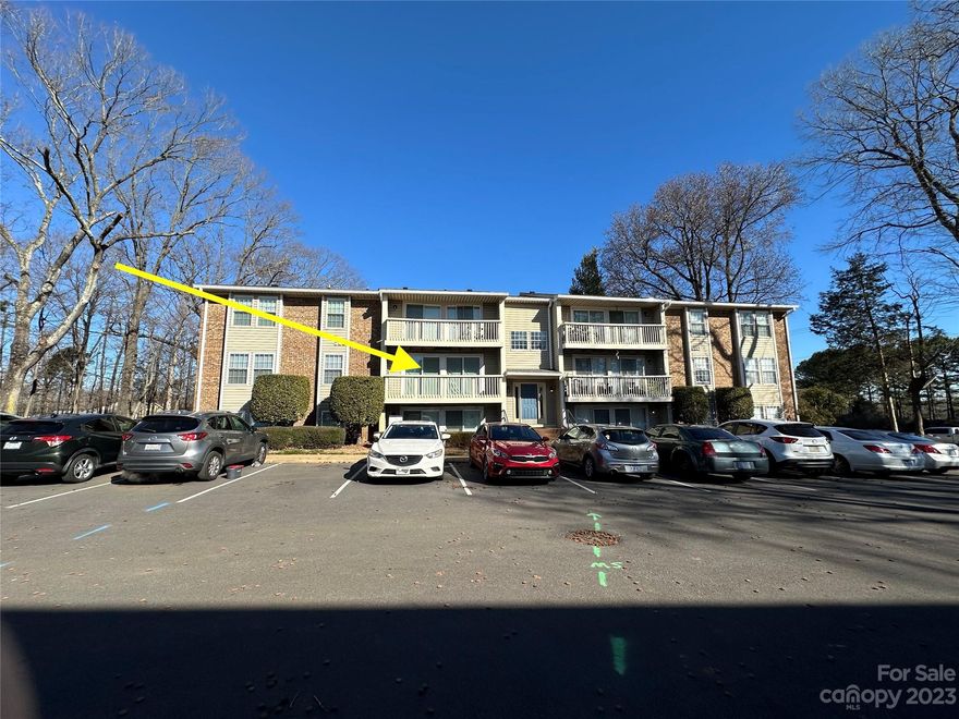 ** multiple offers have been received.** This is an estate sale.  Please submit your clients best offer by 8pm on Sunday Jan 28th**. Offers will be reviewed at 9 Am on Monday 
Investment opportunity!  Condo located in the heart of University area, minutes to UNCC and less than a mile to the light rail stations! Short drive to Uptown Charlotte and great shopping and dining.  
Unit features an open floor plan, private deck with  sliding glass doors, and a bar height countertop.
Two bedrooms with 2 bathrooms.   Price reflects the updating needed.  
Rents in Colville for the same size unit range from $1200 to $1600 per MLS.
Train line along 49